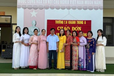 NGÀY TỰU TRƯỜNG CỦA HỌC SINH LỚP 1 – NHỮNG BƯỚC CHÂN ĐẦU TIÊN DƯỚI MÁI TRƯỜNG TIỂU HỌC KHÁNH TRUNG A