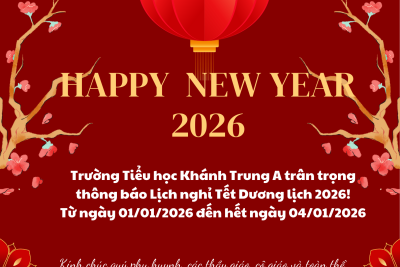 Thông báo nghỉ Tết 2026